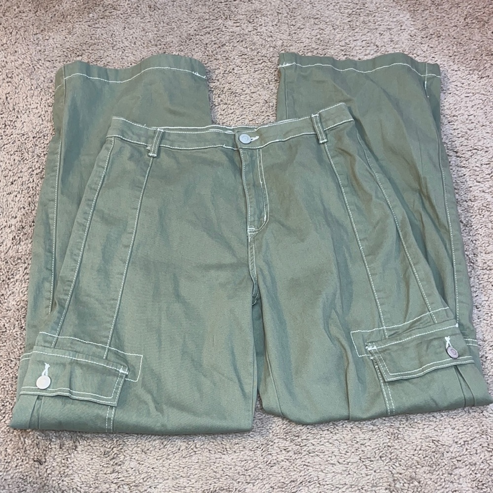YMI High rise all day cargo pants